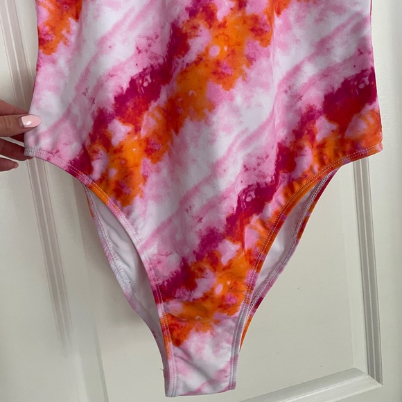 Tie Dye One Piece Bathing Suit - Picture 4 of 5